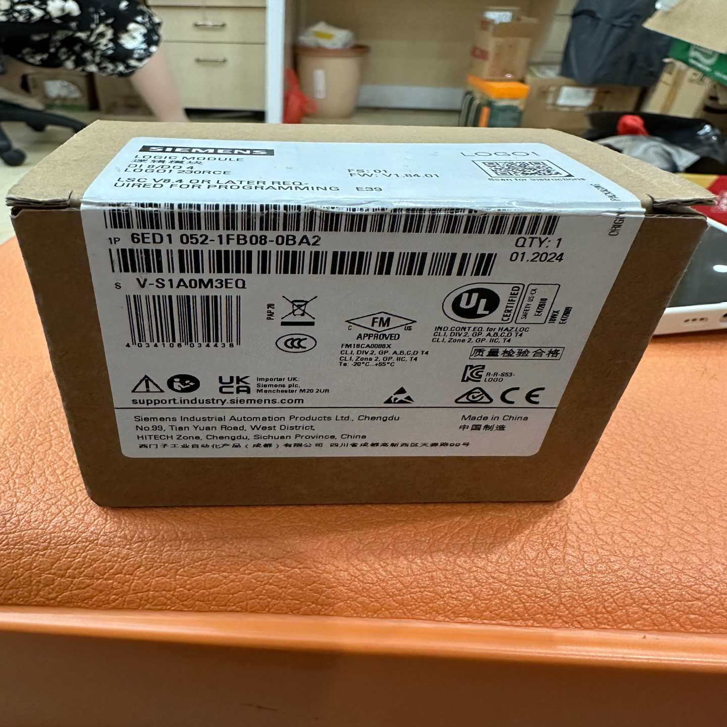6ED1052-1FB08-0BA2西门子全新原装现货。--议价商品