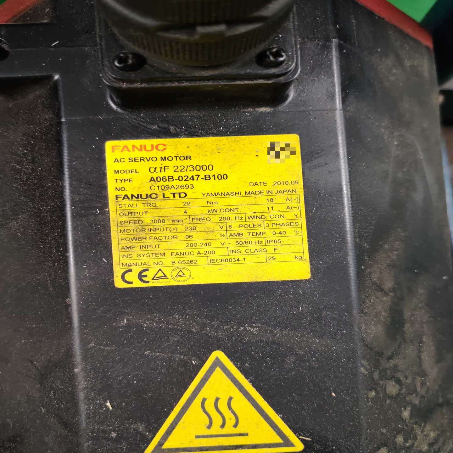 A068-0247-B1010发那科电机--议价商品