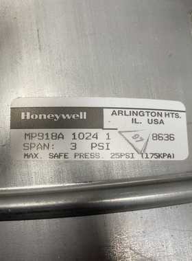 （议价）honywell阻尼执行器MP918A,