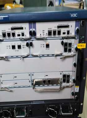 华三SR6608，带双电源双引擎。配置如图：引擎RPE-X1