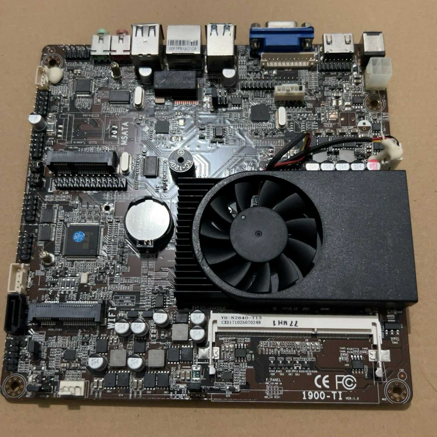 YH-N2840-TI3工控主板，J1900-TI处理器，1--议价商品