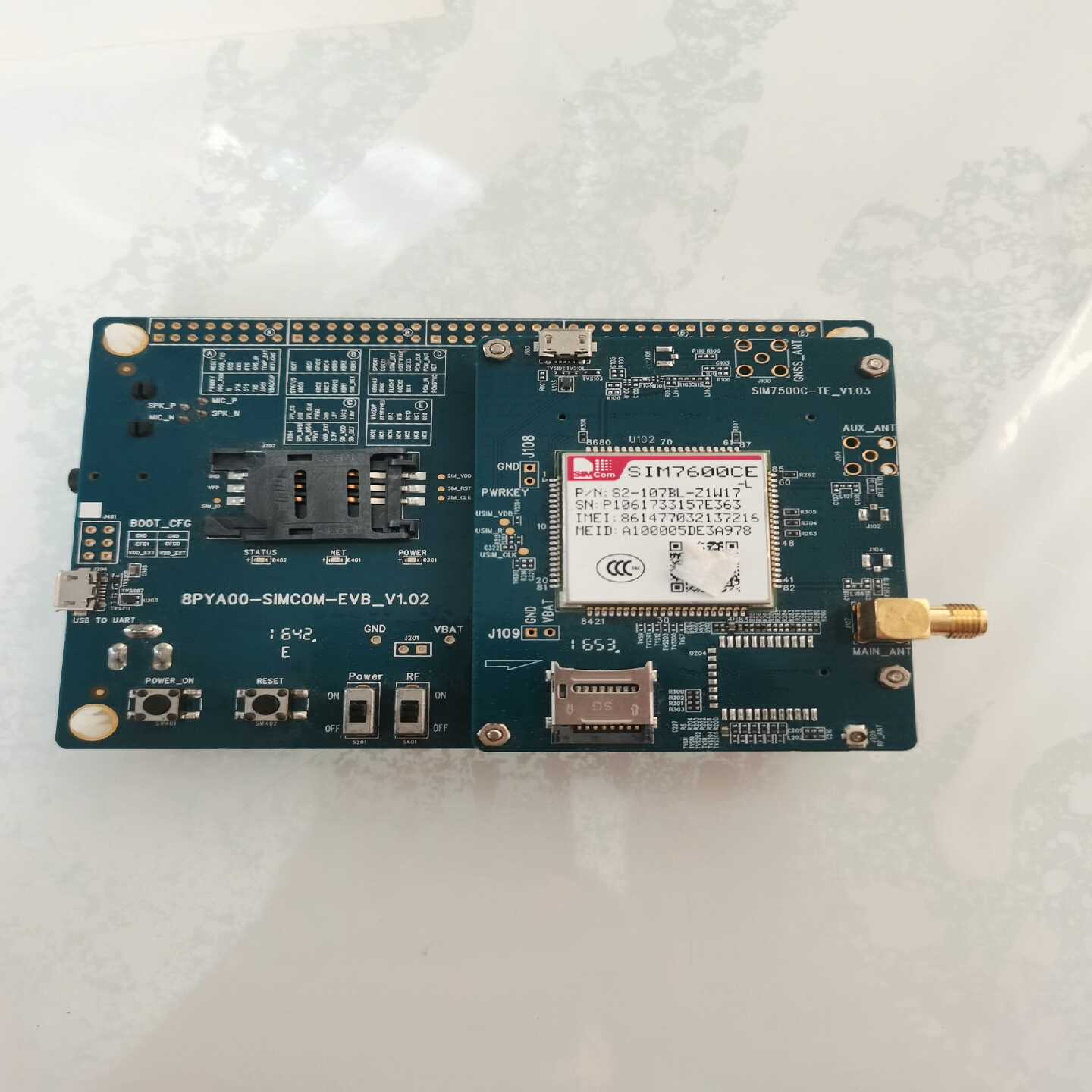 SIMCOM-EVBSIM7500C-TE_V1.03(亚飞商行）