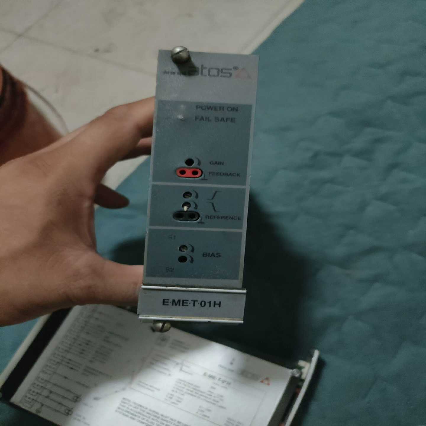 意大利阿托斯ATOS放大器，E-ME-T-0*H实图拍摄【白零商行】