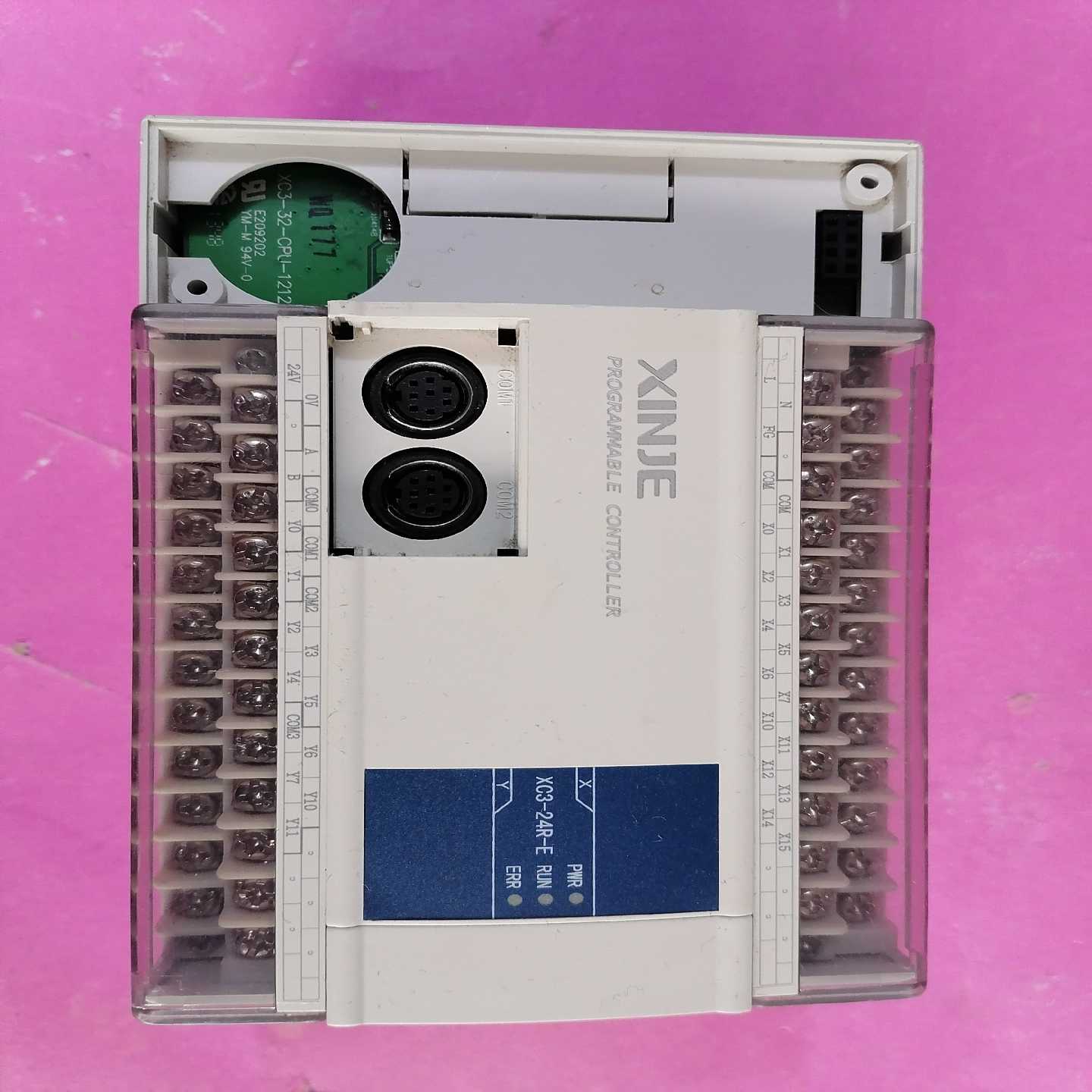 信捷PLCXC3-24R-E二手拆机，功能完好，少上盖--议价商品