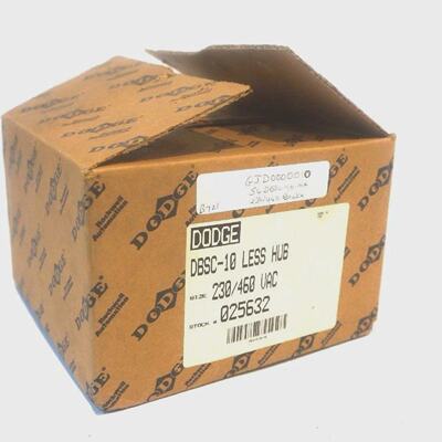 NEW DODGE DBSC10 LESS HUB MOTOR BRAKE 025632 230460 VAC DBSC