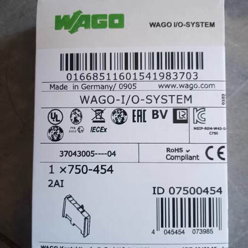 德国WAGO万可模块750454型号1-询