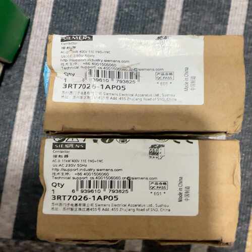 咨询-接触器3RT70261AN203个