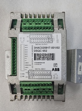 Module PLC ABB DSQC652 3HAC02591700102  Expdition Acclre