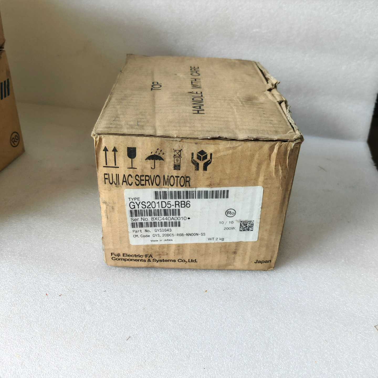 富士伺服电机GYS201D5-RB6，注意电压1询价