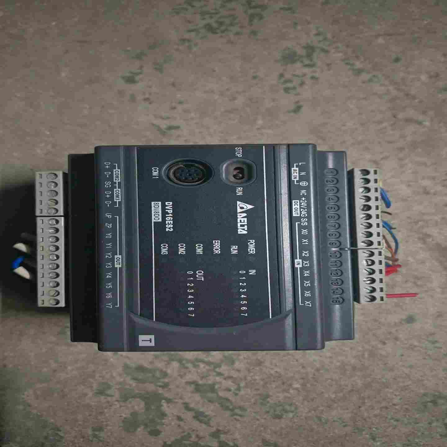 议价台达PLzC主机DVP16ES200T二手拆机功能包好实物维修/现货