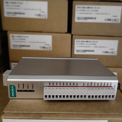 议价全新 IOLOGIK E1211 MOXA  远程乙太网2个和16个DO 现货