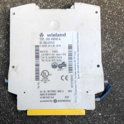 德国wieland SNE 4004K-A ac230V/6[浩蓉商户]