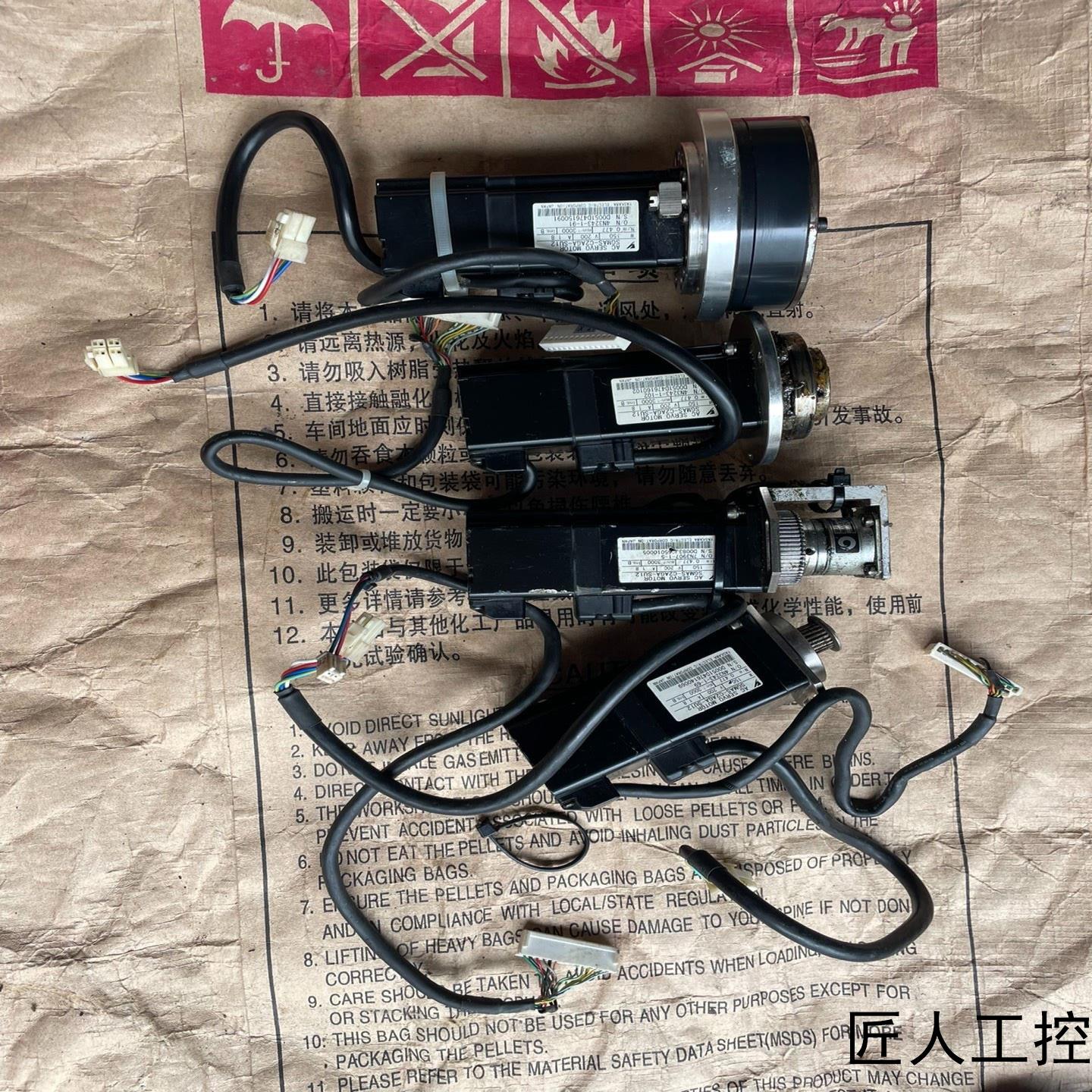 安川机器人电机SGMAS-C2AGA-SU12二手拆机功能正议价商品