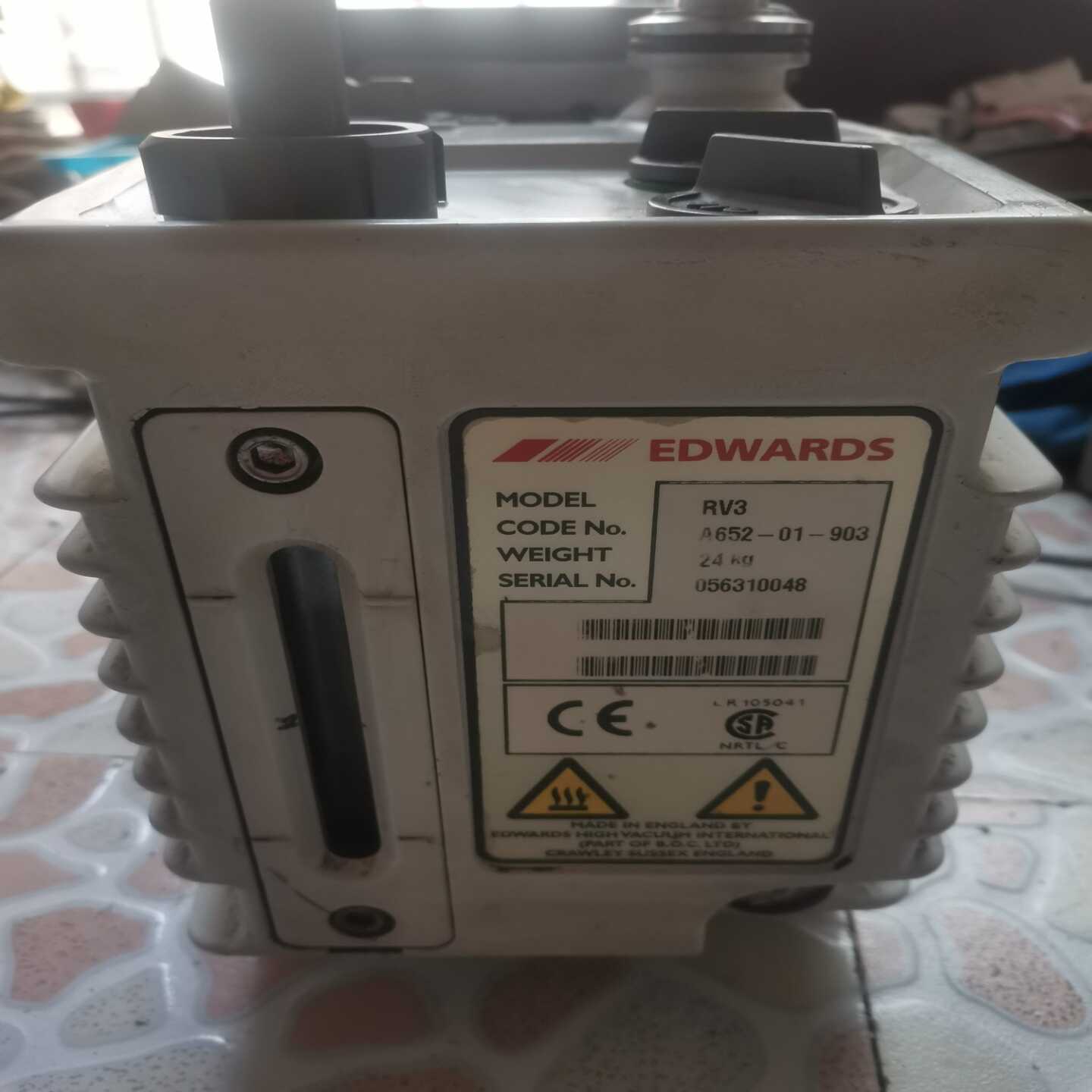 询价华真空泵V已经保养，真空度1pa左右运行声音安