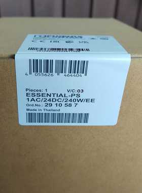 菲尼克斯电源2910587ESSENTIAL-PS/1A--议价商品