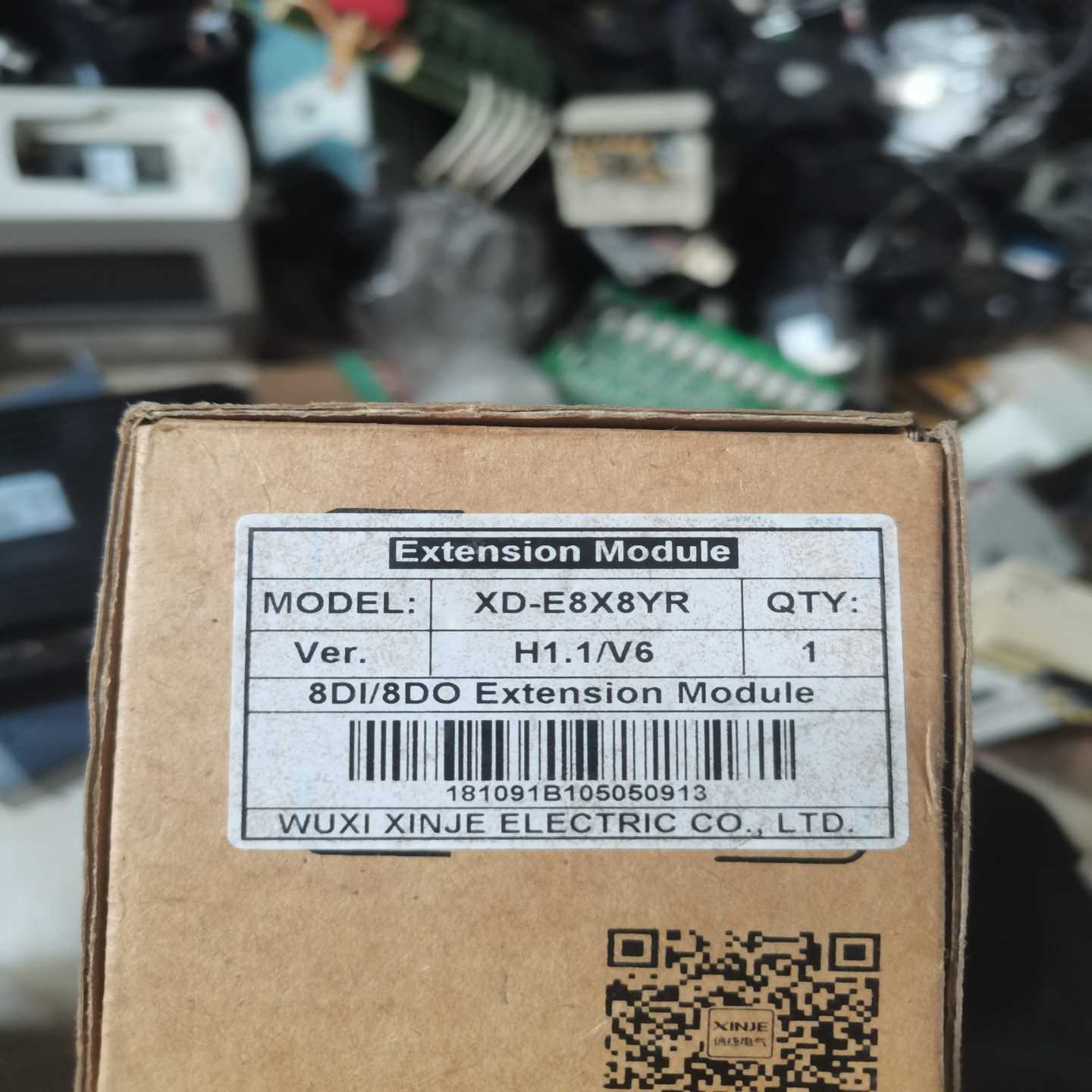 信捷PLC扩展模块，型号XD-E8X8YR全有包装询价