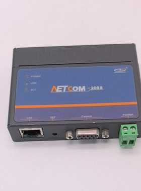 NETCOM-200S工业级串口服务器，双串口RS232接口--议价商品