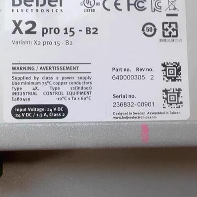 配件Beijer瑞典北尔 X2 marine15-B 触摸屏议价