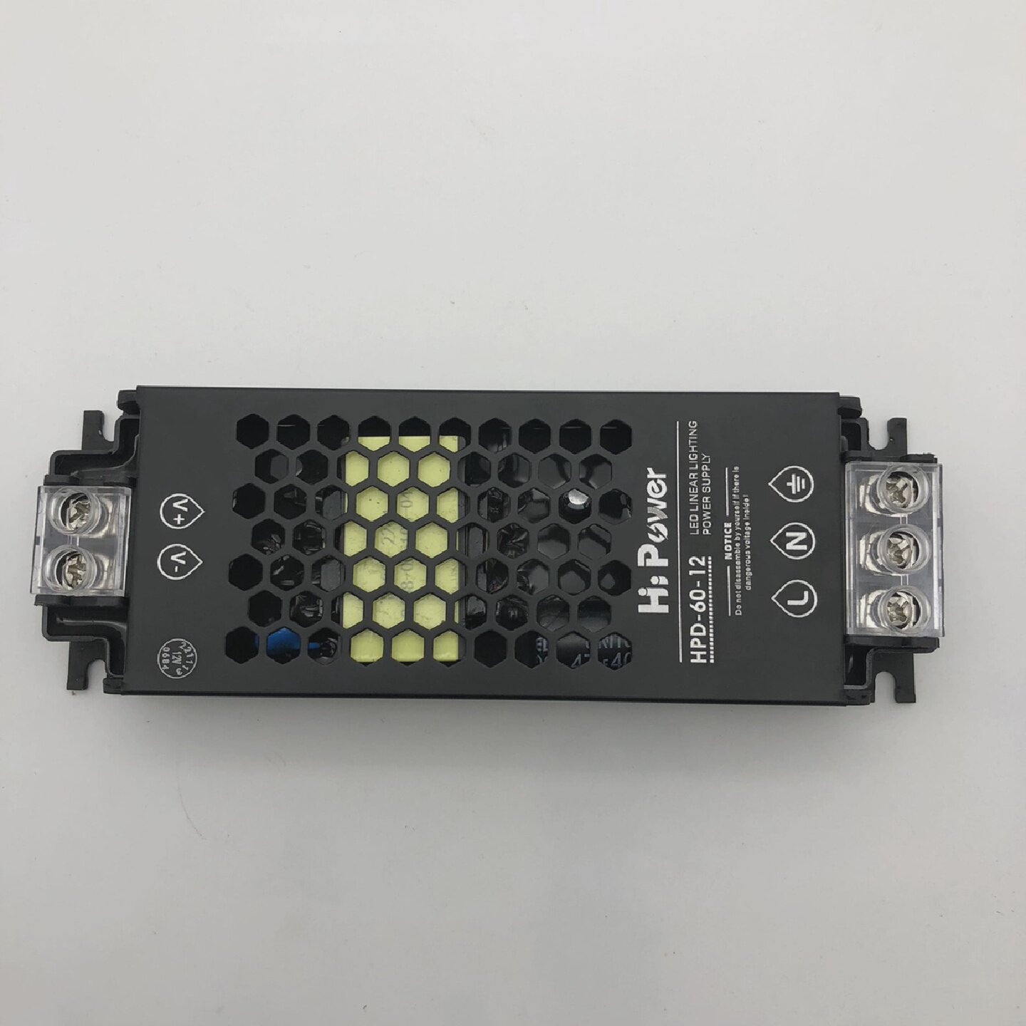 LED高品质灯带监控灯条24V48V电源变压器开关电源12V黑色超薄400W