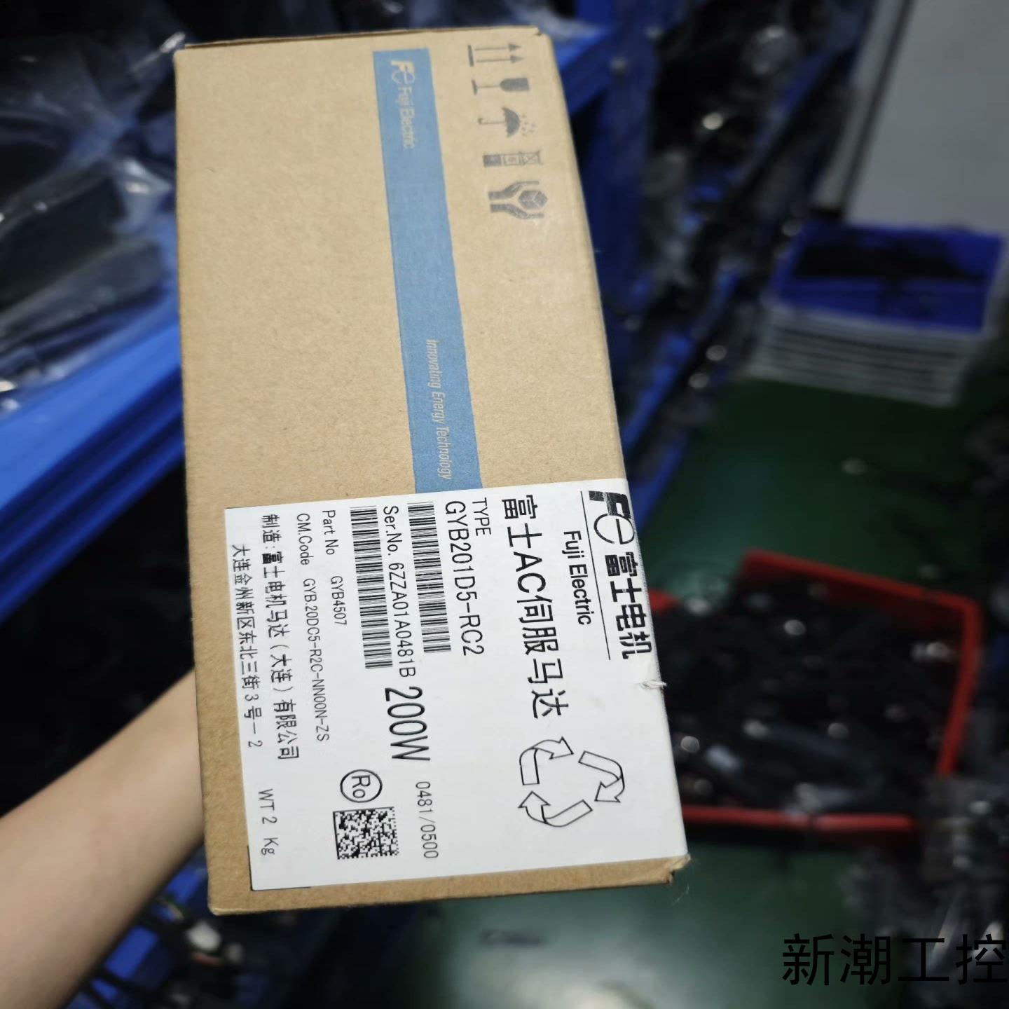 全新富士伺服马达 GYB201D5-RC2 200W原装正议价商品