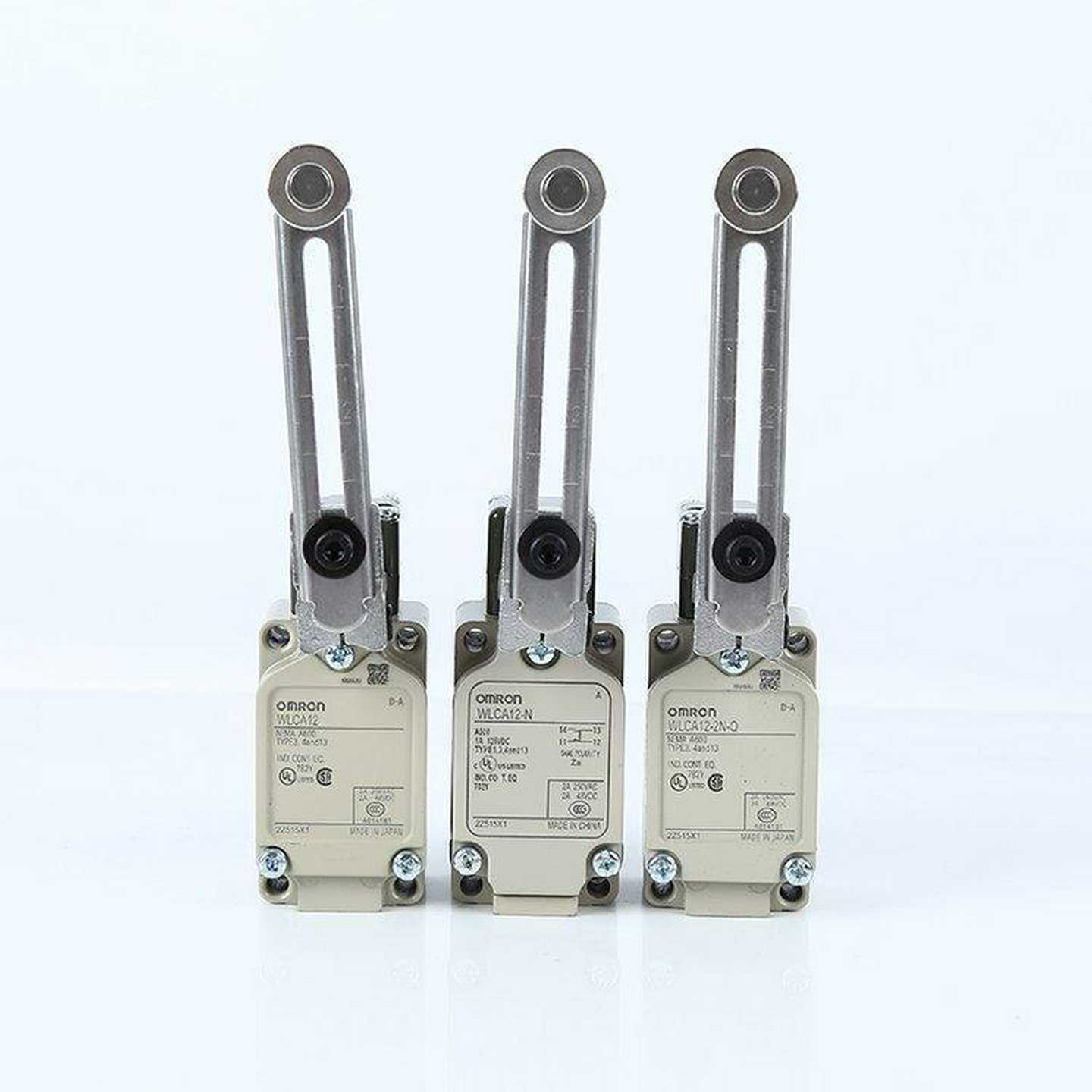 欧姆龙行程开关WLCA12-TH-N限a位开关防爆耐高温可调式滚珠摆