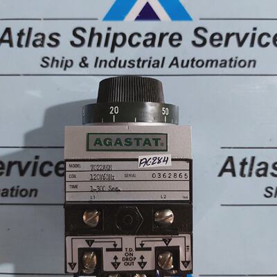 AGASTAT 7022AKM Retardo Rel 1300 Seccin 120V60Hz Bobina