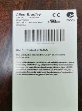 1734-TBCJC  AB  模块   罗~询价