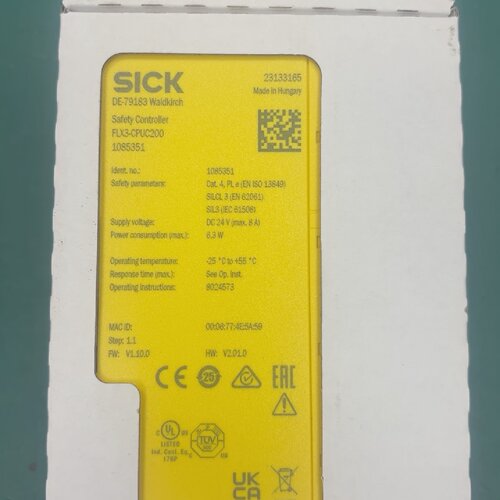 溢价-SICK西克安全控制器FLX3CPUC200匈牙利进