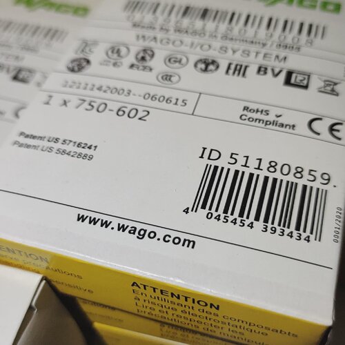 询价-WAGO万可模块PLC万可模块未封750602