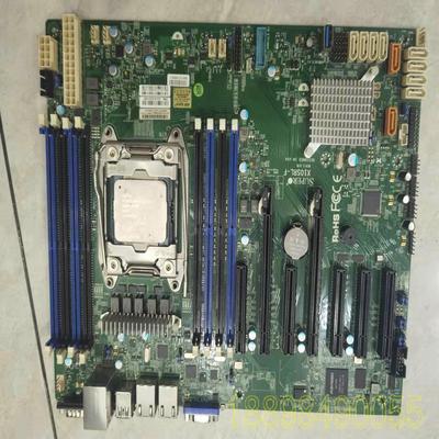 超微X10SRL-F 单路X99服务器主板 2011针 C612远程管理上V3 V4 D4