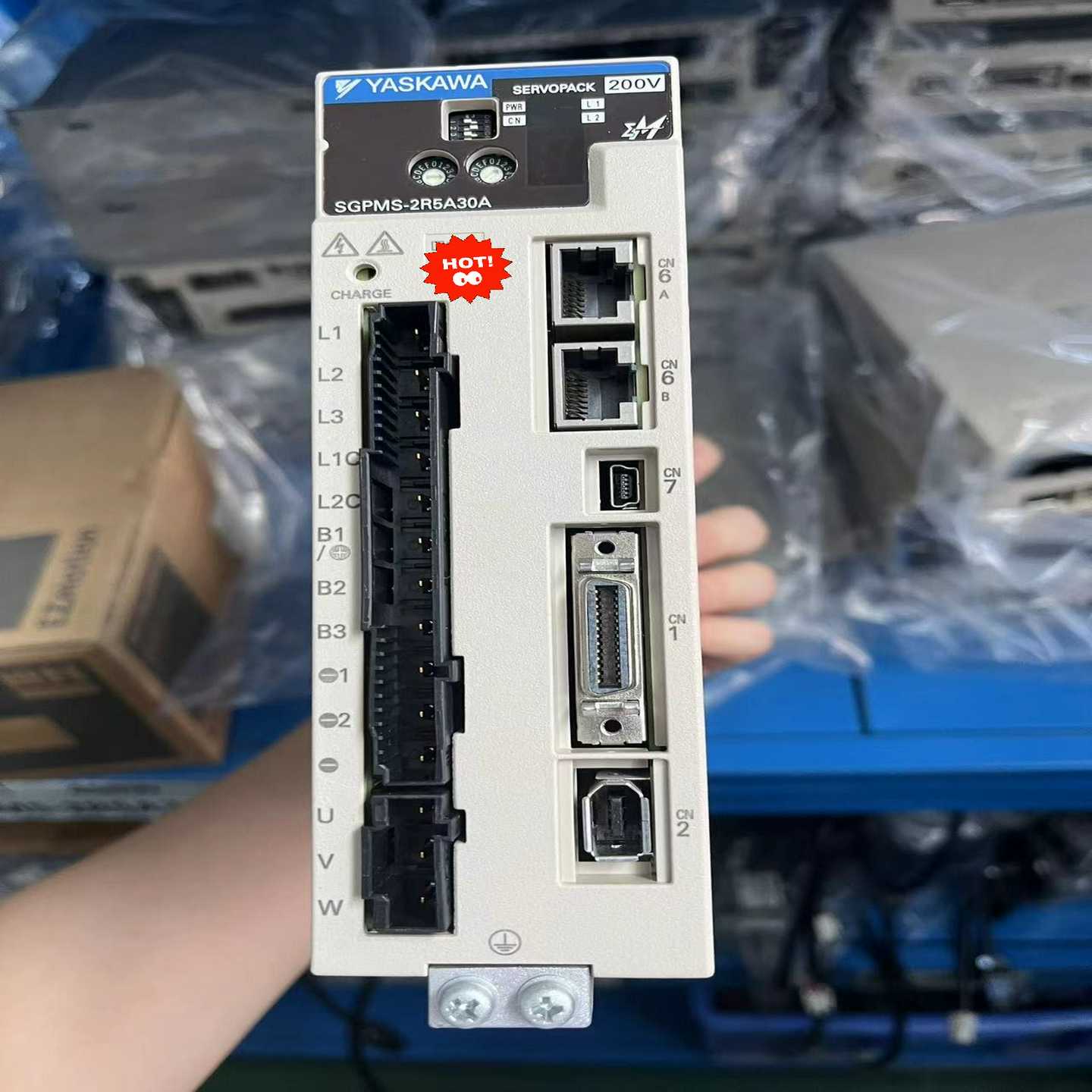 安川骏马系列M3总线450W SGPMS-2R5A30A（gg设备）