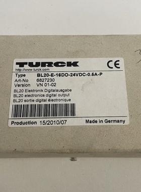 Turck Economy Modul BL20E16 6827230 NEU OVP