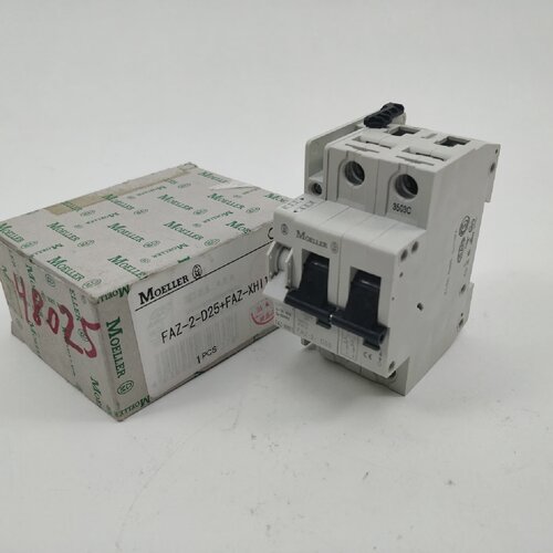 寻XMoeller Faz2D25 Circuit Breaker with FazXhi11 Auxiliary C