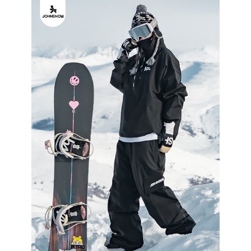 johnsnow新款单板套头滑雪服套装冬季户外防水防风专业双板滑雪