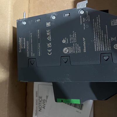 议价施耐德M580CPU模块 PLC BMEP582020 P581020 P584040全新原装