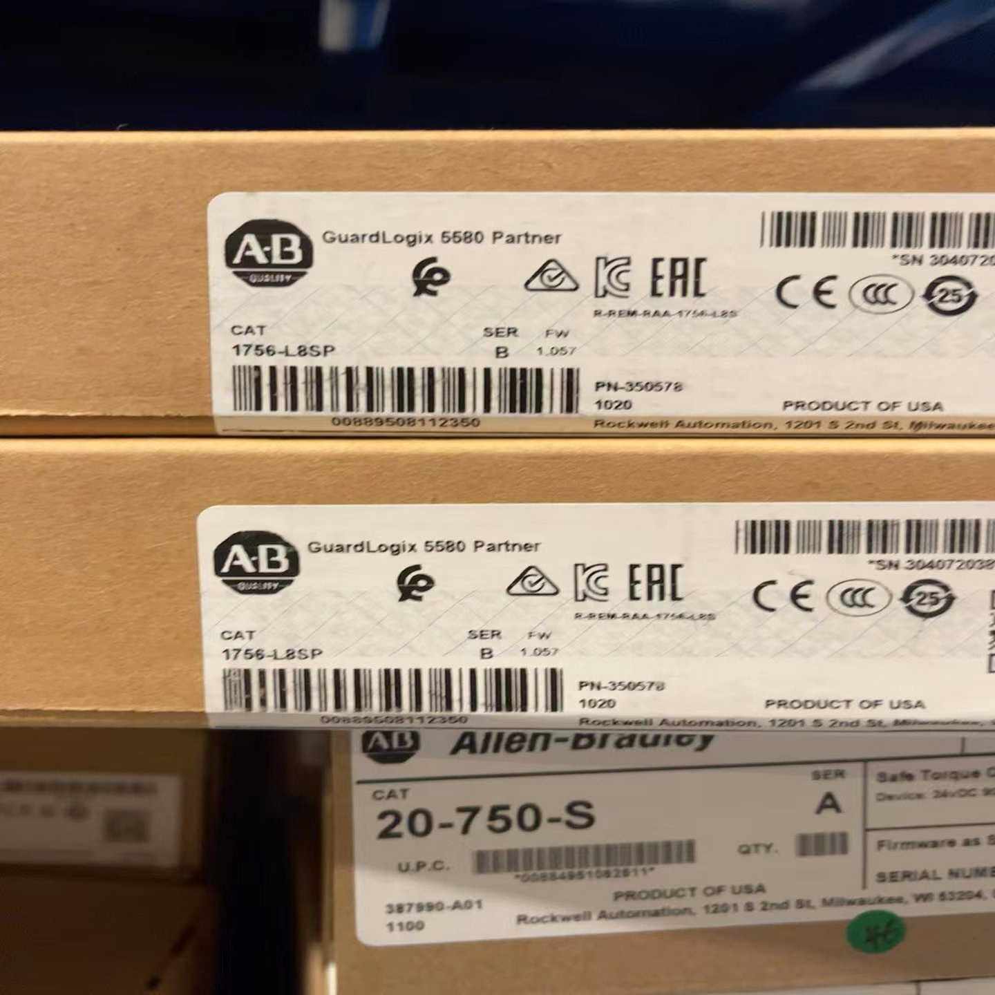 1756-L8sp全新原装正品，22年保内--议价商品