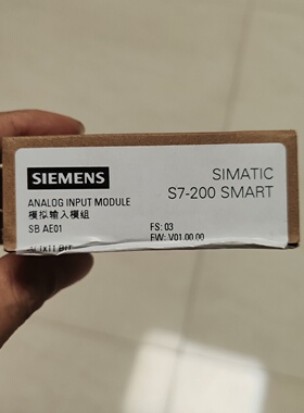 西门子S7200SMART模拟输入模块型号6ES72议价