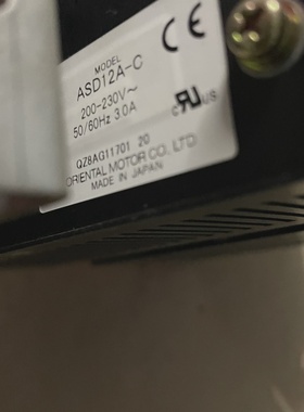 东方步进驱动器ASD12AC实物拍摄成色新好有