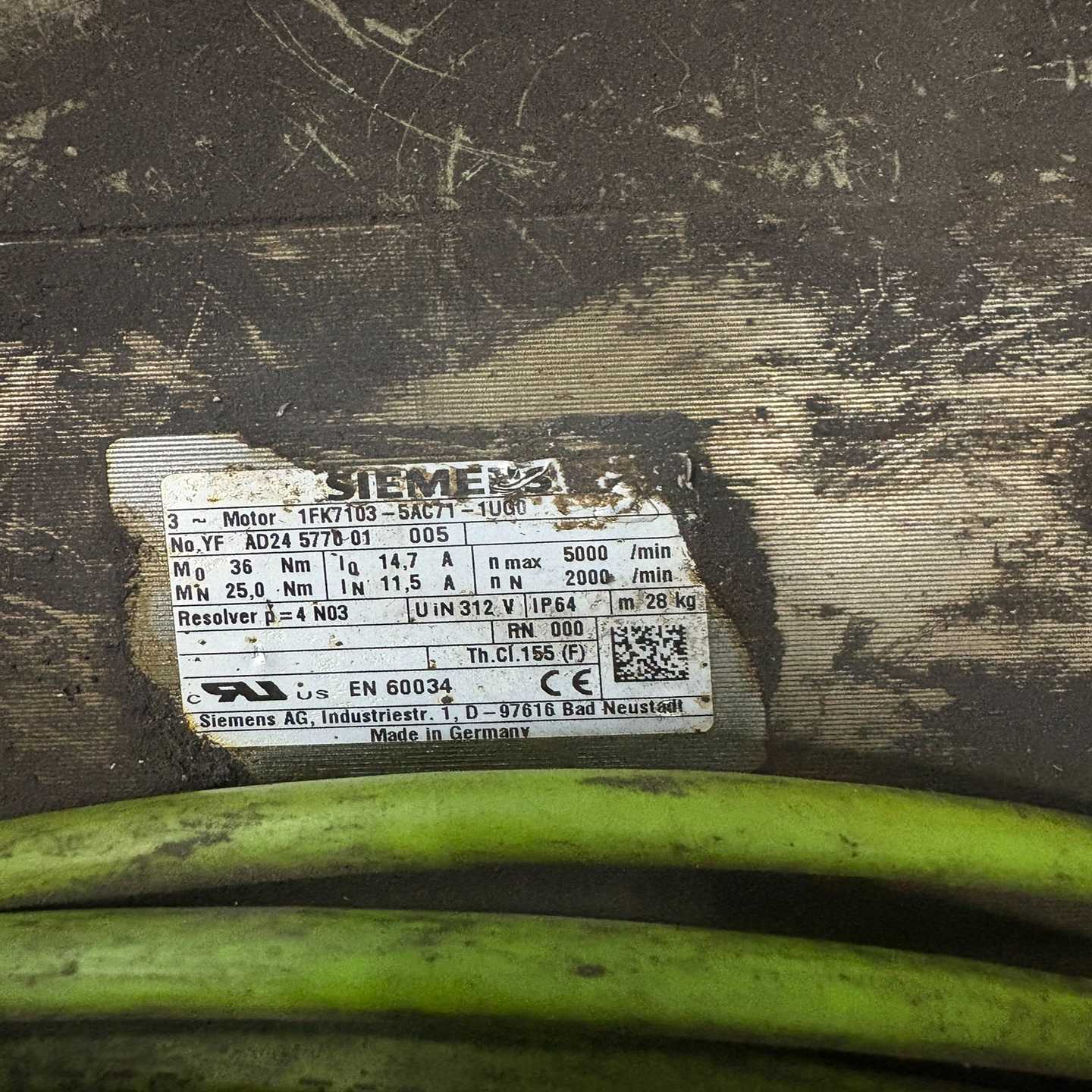 1FK7103-5AC71-1UG0电机实物图拍摄询价