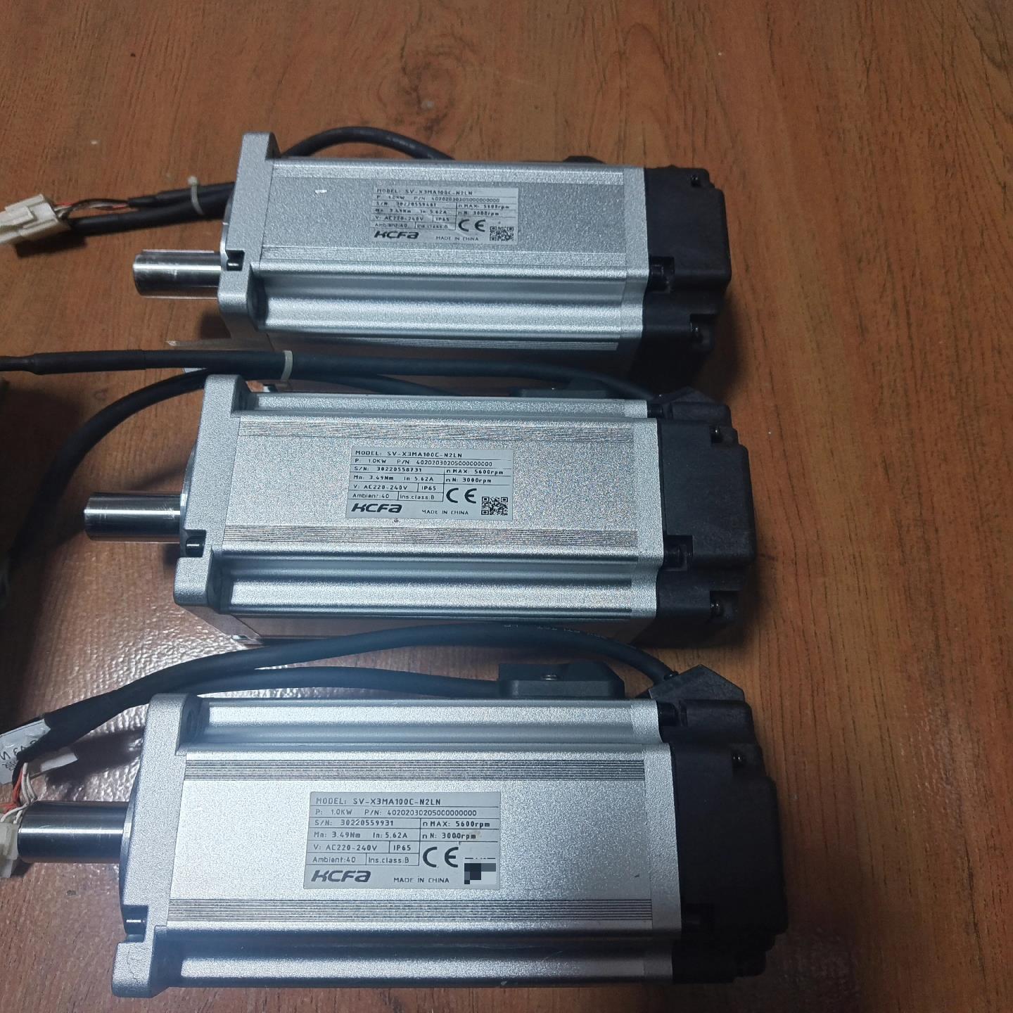 1kw禾川伺服电机SV-X3MA100C-N2LN,功能正常(佳毅工控)