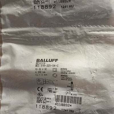 寻》》BALLUFF巴鲁夫传感器BES516325S4