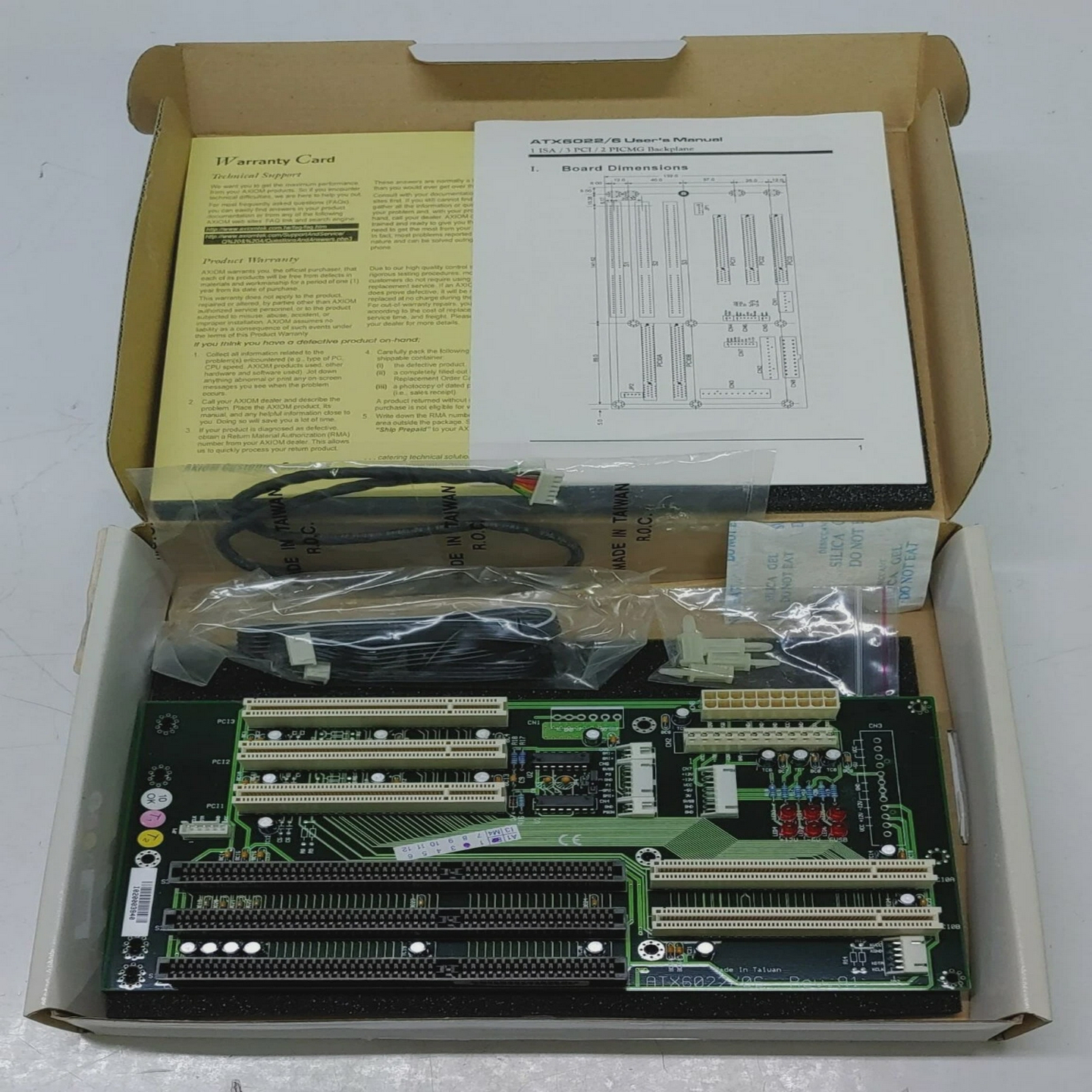 ATX6022/06REV.A1/310-41112-00/1ISA/3PCI/2PICMG