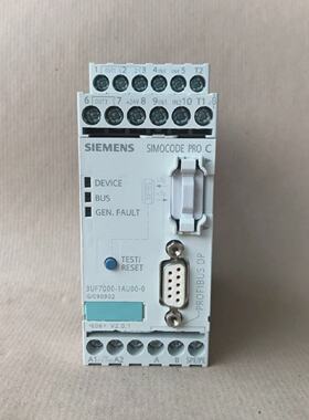 SIEMENS 3UF70001AU000 SIMOCODE PRO C MOTOR MANAGEMENT UNIT
