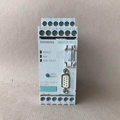 SIEMENS 3UF70001AU000 SIMOCODE PRO C MOTOR MANAGEMENT EINHEI