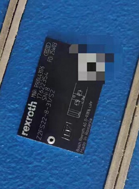 议价R900443176 Z2FS22-8-3X/S2 力士乐原装全新正品