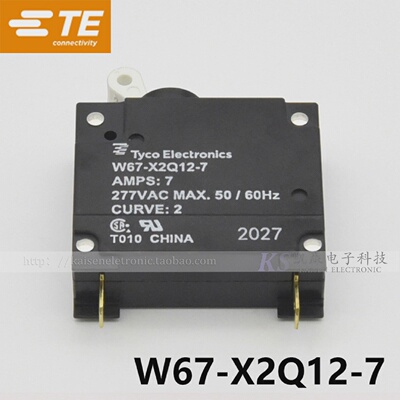 TycoW67-X2Q12-77A6-1393252-40.2-50Amps电磁断路器ULCSA
