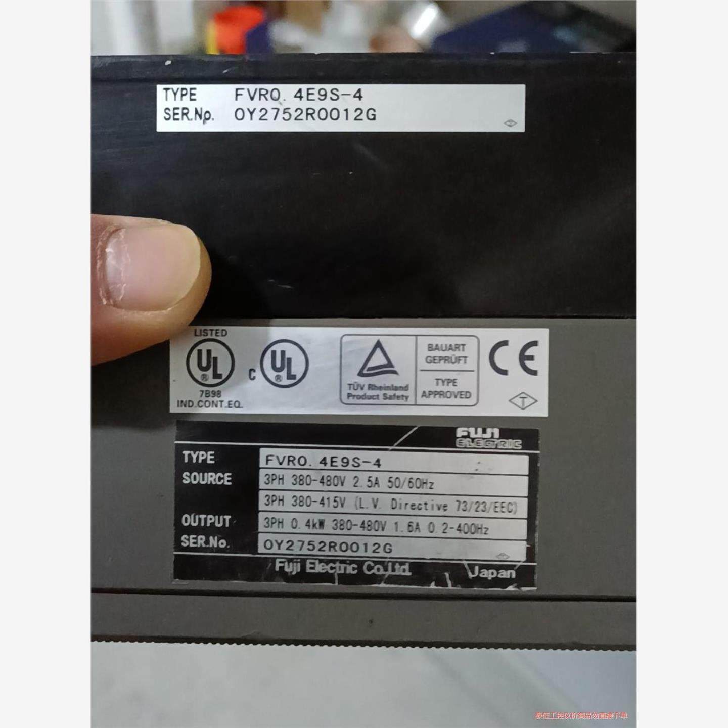 议价商品丹佛斯小功率FVR04E9S-4