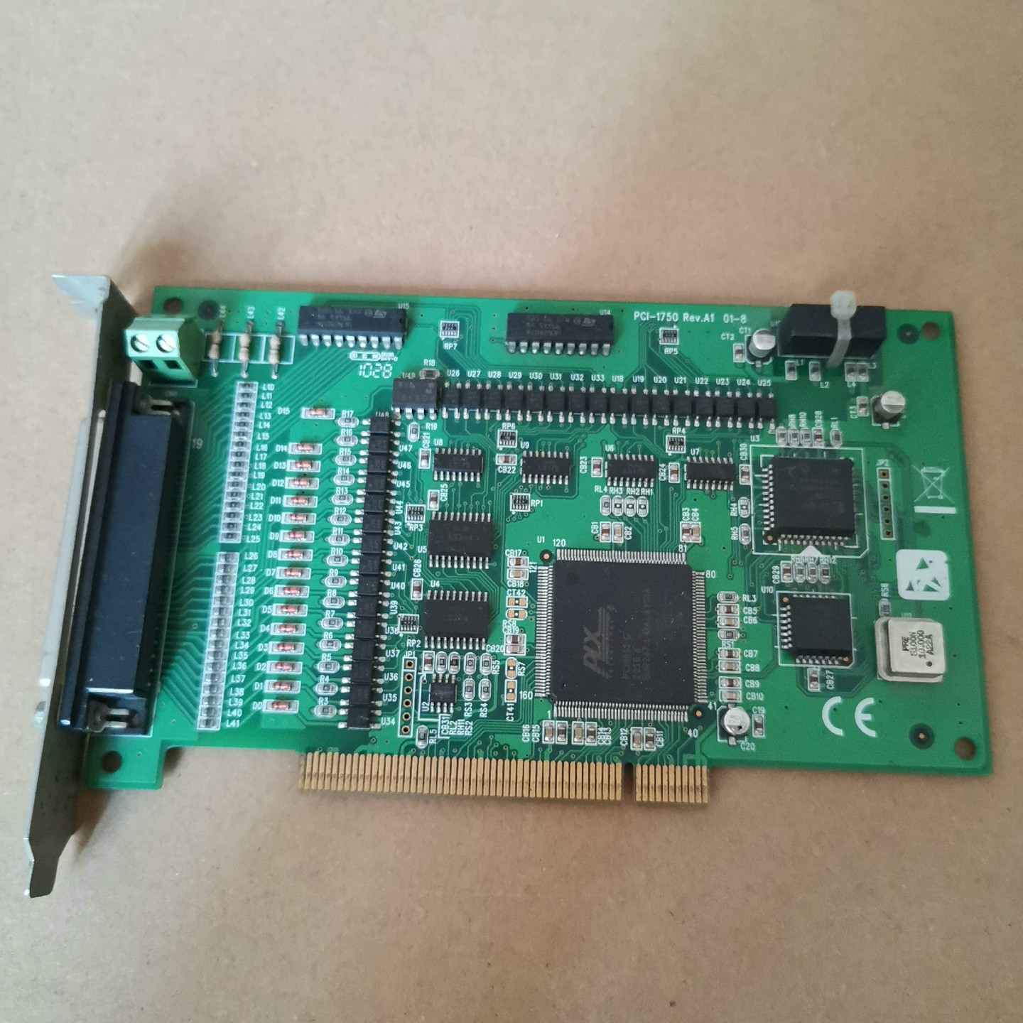 议价~研华PCI-1750数字隔离卡。32路数字量i/o卡，PCI