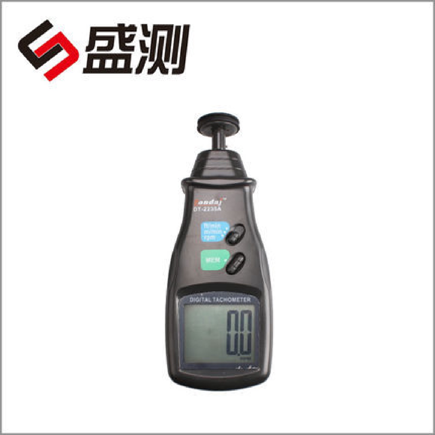 DT2235A线速计接触式转速表手持式电子数显测速仪