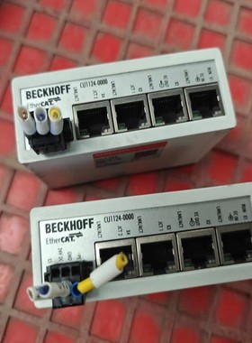 【请询价】现货销售 BECKHOFF倍福 CU1124 原装拆机 成色